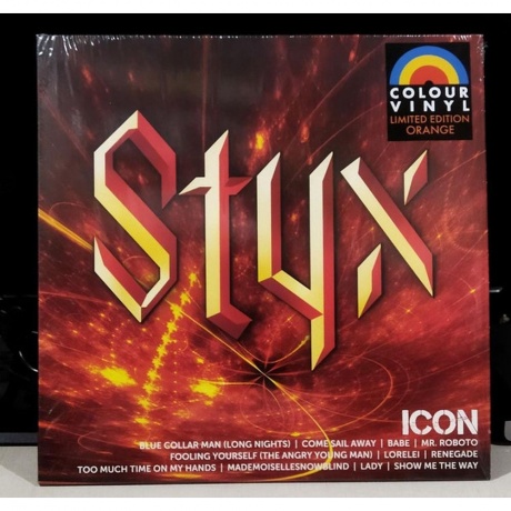 Styx - Icon (coloured) (0602465951837) виниловая пластинка - фото 1