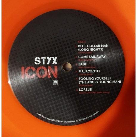 Styx - Icon (coloured) (0602465951837) виниловая пластинка - фото 3