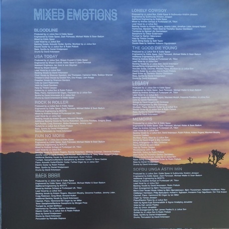 Kaleo - Mixed Emotions (coloured) (0075678608711) виниловая пластинка - фото 3