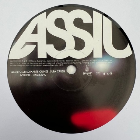 Cassius - 1999 (5060421565057) виниловая пластинка - фото 10
