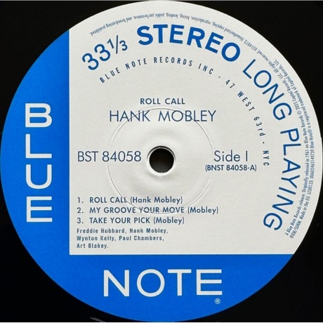 Hank Mobley - Roll Call (0602465149739) виниловая пластинка - фото 3