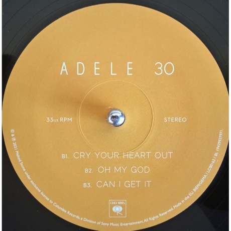 Adele - 30 (0194399379714) виниловая пластинка - фото 4