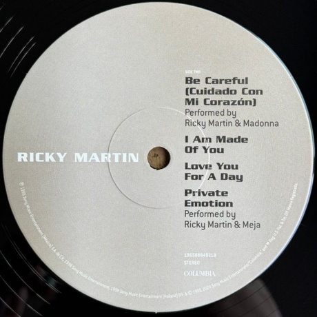 Ricky Martin - Ricky Martin (0196588849213) виниловая пластинка - фото 8