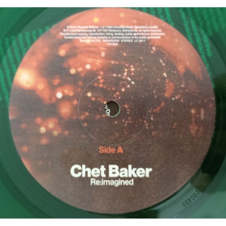 Chet Baker - Re:imagined (coloured) (0602475440253) виниловая пластинка - фото 4