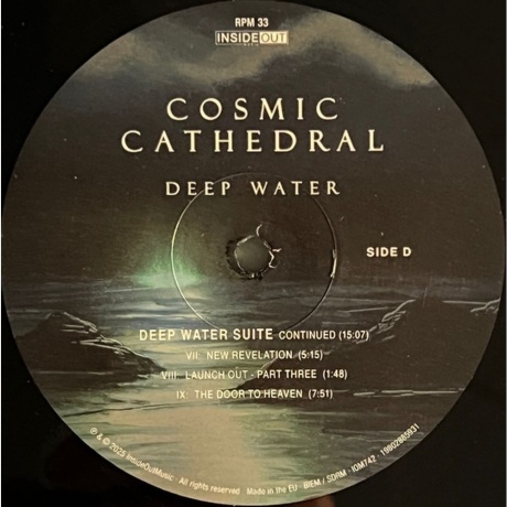 Cosmic Cathedral - Deep Water (0198028859318) виниловая пластинка - фото 6