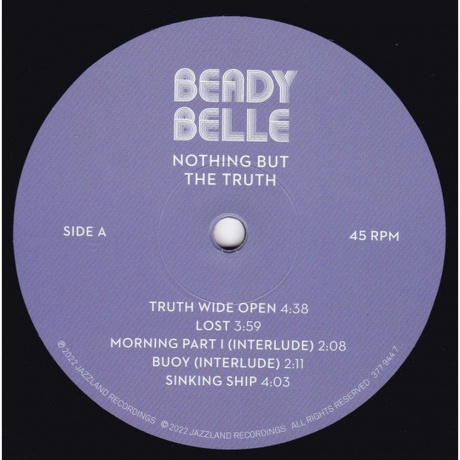 Beady Belle - Nothing But The Truth (0687437794476) виниловая пластинка - фото 3