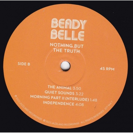 Beady Belle - Nothing But The Truth (0687437794476) виниловая пластинка - фото 4
