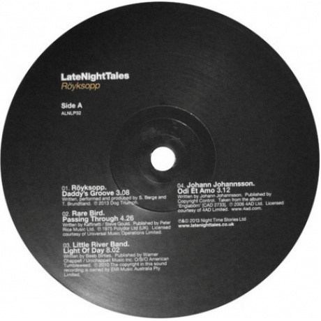 Royksopp - Late Night Tales (5099990383014) виниловая пластинка - фото 3