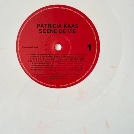 Patricia Kaas - Scene De Vie (coloured) (8719262038608) виниловая пластинка - фото 9