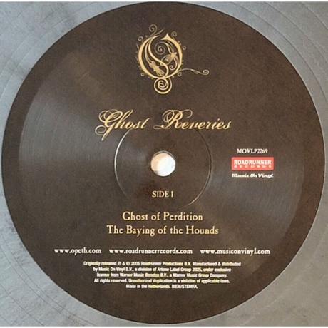 Opeth - Ghost Reveries (coloured) (8719262038912) виниловая пластинка - фото 7