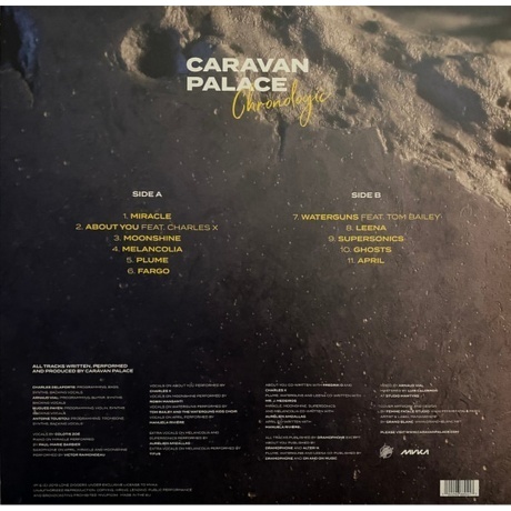 Caravan Palace - Chronologic (coloured) (0190296889417) виниловая пластинка - фото 2