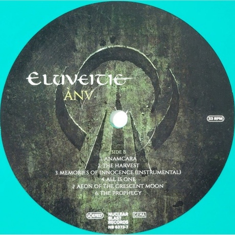 Eluveitie - Anv (coloured) (4065629637378) виниловая пластинка - фото 5