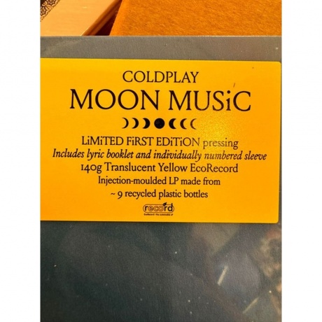 Coldplay - Moon Music (coloured) (5021732278944) виниловая пластинка - фото 4