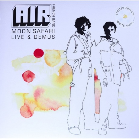 Air - Moon Safari: Live &amp; Demos (coloured) (5021732549679) виниловая пластинка - фото 1