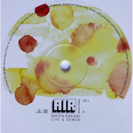 Air - Moon Safari: Live &amp; Demos (coloured) (5021732549679) виниловая пластинка - фото 7
