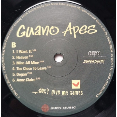 Guano Apes - Don't Give Me Names (0198028645911) виниловая пластинка - фото 6