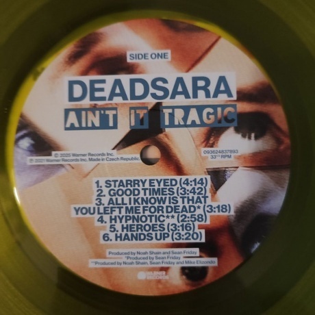 Dead Sara - Ain't It Tragic (coloured) (0093624837893) виниловая пластинка - фото 6