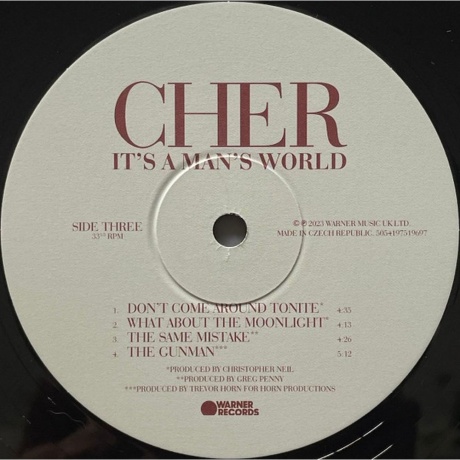 Cher - It's A Man's World (5054197519697) виниловая пластинка - фото 5