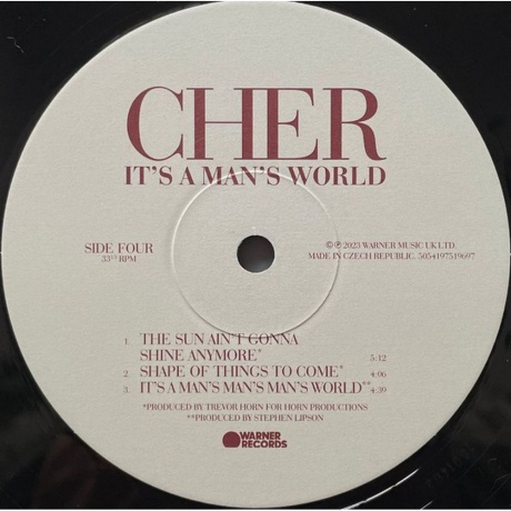 Cher - It's A Man's World (5054197519697) виниловая пластинка - фото 6