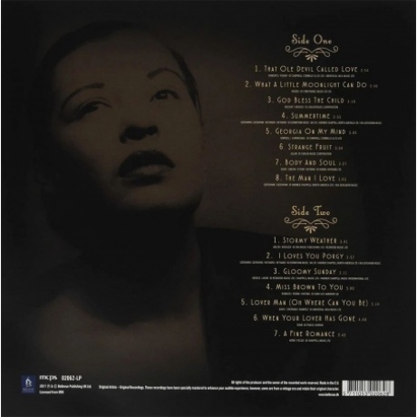 Billie Holiday - Lady Day (5711053020628) виниловая пластинка - фото 2