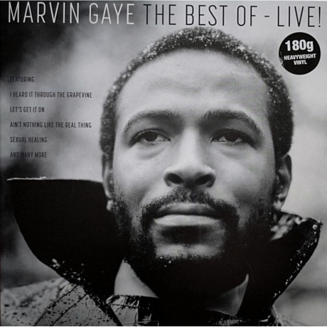 Marvin Gaye - The Best Of Live! (5711053021472) виниловая пластинка - фото 1