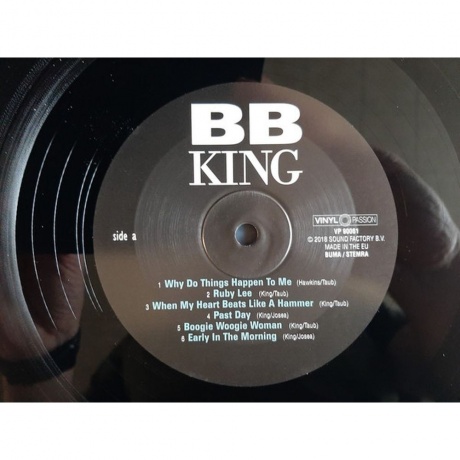 B.B. King - Blues (8719039003853) виниловая пластинка - фото 3