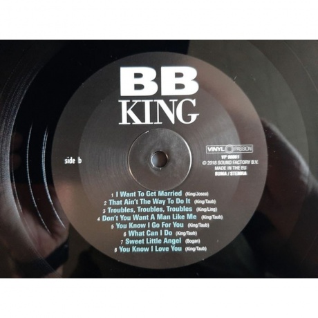 B.B. King - Blues (8719039003853) виниловая пластинка - фото 4