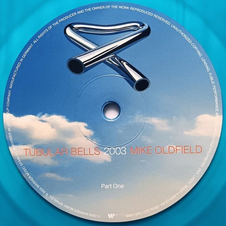 Mike Oldfield - Tubular Bells 2003 (Blue) (5021732515896) виниловая пластинка - фото 3