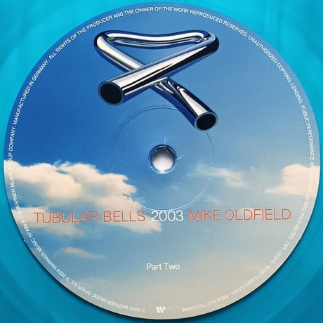 Mike Oldfield - Tubular Bells 2003 (Blue) (5021732515896) виниловая пластинка - фото 4