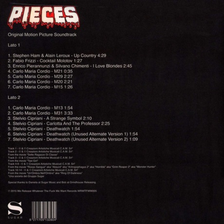 OST - Pieces (Various Artists) (8271705132804) виниловая пластинка - фото 3