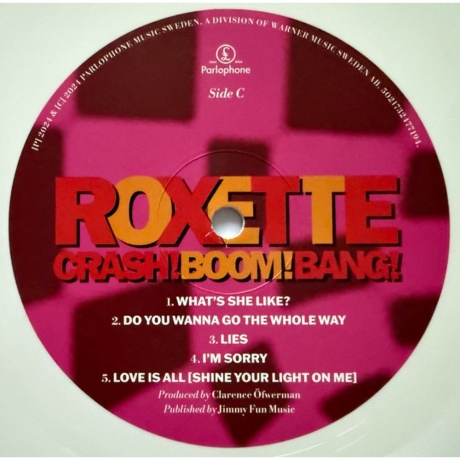 Roxette - Crash! Boom! Bang! (coloured) (5021732477194) виниловая пластинка - фото 4