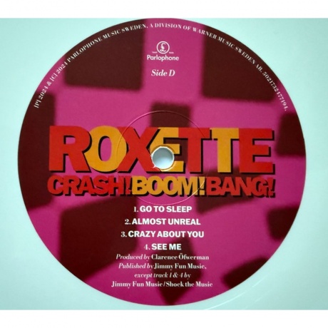 Roxette - Crash! Boom! Bang! (coloured) (5021732477194) виниловая пластинка - фото 5