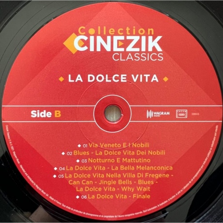 OST - La Dolce Vita (Nino Rota) (3596973984760) виниловая пластинка - фото 4