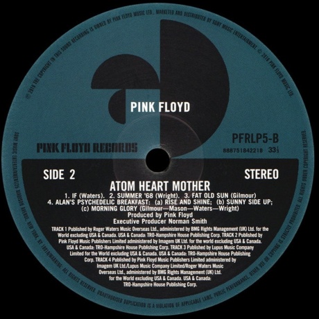 Pink Floyd - Atom Heart Mother (0888751842212) виниловая пластинка - фото 5