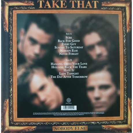 Take That - Nobody Else (0198029112412) виниловая пластинка - фото 2