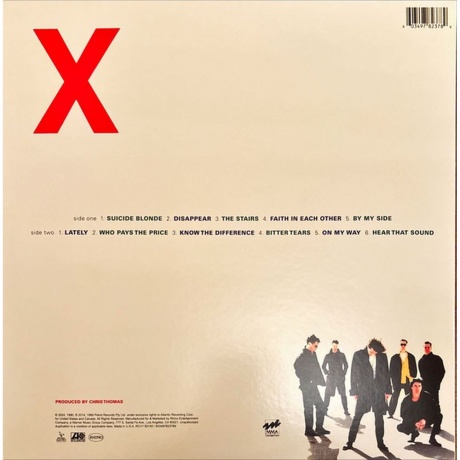 INXS - X (coloured) (0603497823789) виниловая пластинка - фото 2