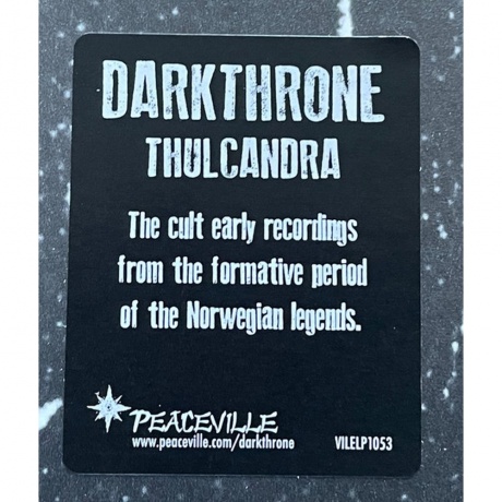 Darkthrone - Thulcandra (0801056805317) виниловая пластинка - фото 9