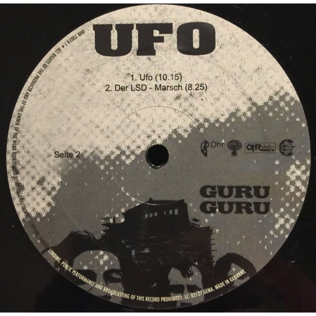 Guru Guru - Ufo (0090204819966) виниловая пластинка - фото 8