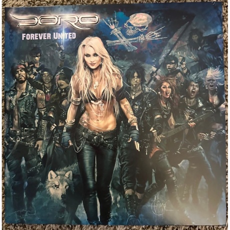 Doro - Forever United (coloured) (0727361448431) виниловая пластинка - фото 1