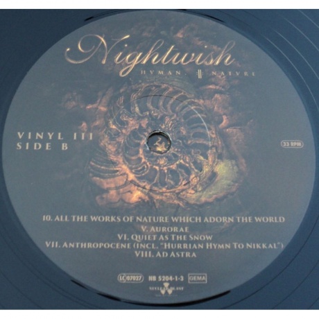 Nightwish - Human.:II:Nature. (0727361520410) виниловая пластинка - фото 8