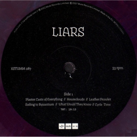 Liars - Liars (coloured) (5400863069056) виниловая пластинка - фото 7