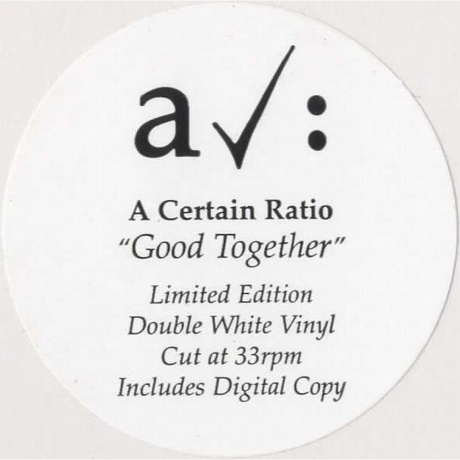 A Certain Ratio - Good Togethe (coloured) (5414940009378) виниловая пластинка - фото 3