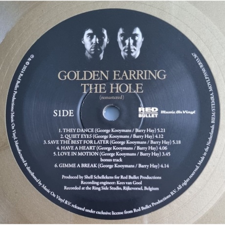 Golden Earring - Hole (coloured) (8719262031579) виниловая пластинка - фото 6
