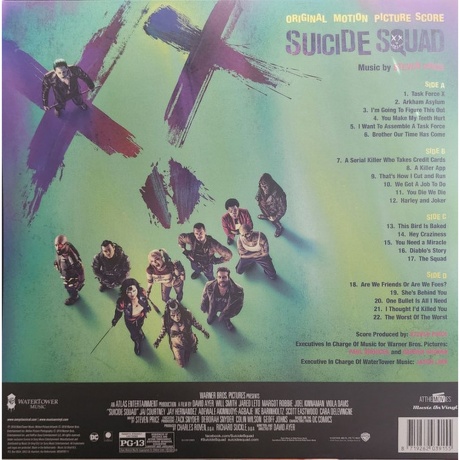 OST - Suicide Squad (Steven Price) (coloured) (8719262039155) виниловая пластинка - фото 2