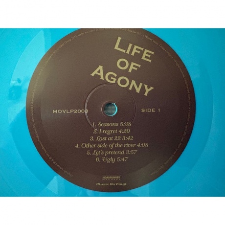 Life Of Agony - Ugly (coloured) (8719262038905) виниловая пластинка - фото 8