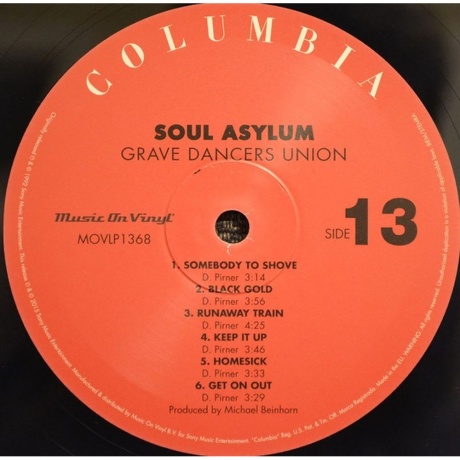 Soul Asylum - Grave Dancers Union (8718469538591) виниловая пластинка - фото 3