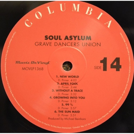 Soul Asylum - Grave Dancers Union (8718469538591) виниловая пластинка - фото 4