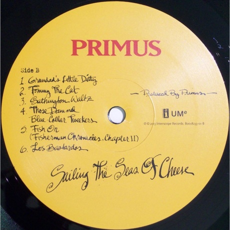Primus - Sailing The Seas Of Cheese (0602537331260) виниловая пластинка - фото 4