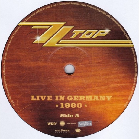ZZ Top - Live In Germany (4029759138112) виниловая пластинка - фото 3