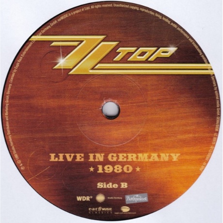 ZZ Top - Live In Germany (4029759138112) виниловая пластинка - фото 4